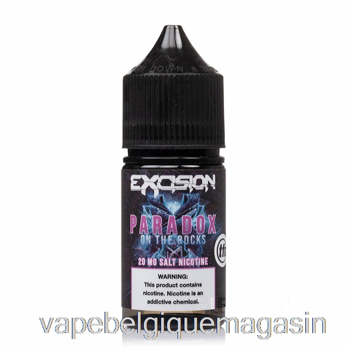 Vape Belgique Paradoxe Sur Glace - Sel D'excision - Alt Zéro - 30ml 20mg